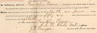 Warrant 73242 War of 1812 Land Grant (Franklin Pierce) Signature(200).jpg
